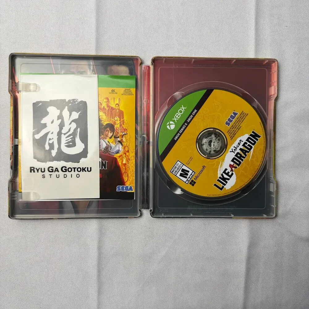 Yakuza Like a Dragon Steelbook Edition Xbox Series X Xbox One